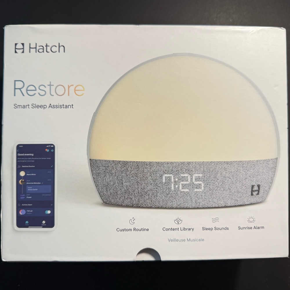 Hatch RESTORE03 Smart Sleep Assistant- NEW & Sealed!